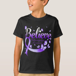 Fibromyalgie Bewusstseinsbildung Schmetterling 1 T-Shirt