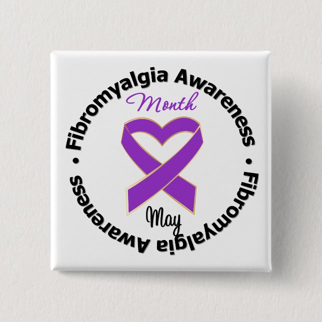 Fibromyalgie Button (Vorderseite)