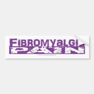 Fibromyalgie ist ein schmerzhafter Autoaufkleber