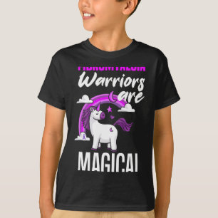 Fibromyalgie Krieger sind magische Einhornfibromya T-Shirt