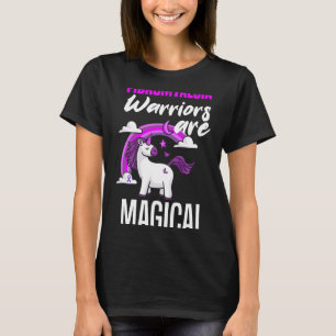 Fibromyalgie Krieger sind magische Einhornfibromya T-Shirt