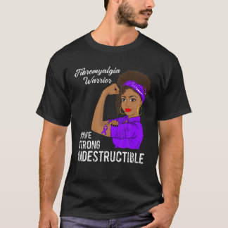 Fibromyalgie Krieger unzerstörbarer chronischer Sc T-Shirt