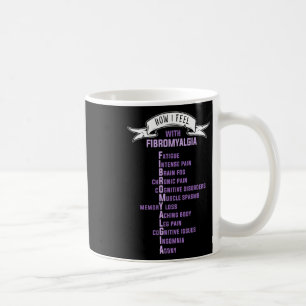 Fibromyalgie-Spoonie und Fibro-Bewusstsein Kaffeetasse