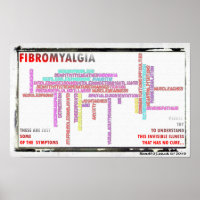 Fibromyalgie Symptomposter