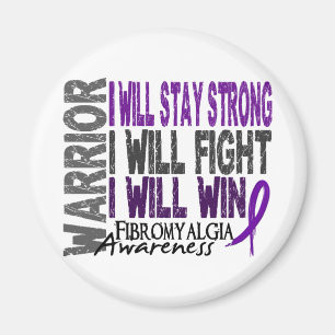 Fibromyalgie Warrior Magnet