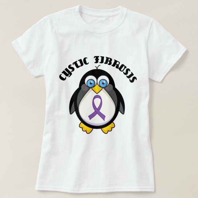 Fibrose-Pinguin T-Shirt (Design vorne)