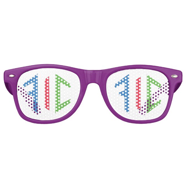 FIC Adult Party Shades Partybrille (Vorderseite)