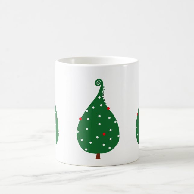 Fichtenbaum Kaffeetasse (Mittel)