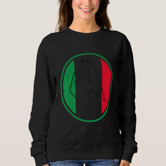 Ficko Italiano Italienische Hand Ficko Hand Sweatshirt