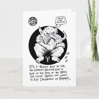 FICTS "Gerald" Geburtstags-Karte Karte