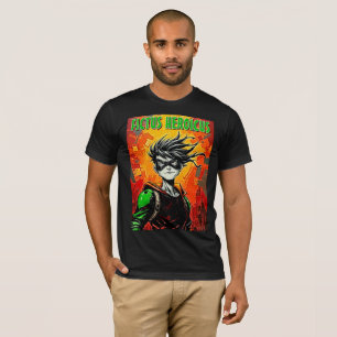 Fictus Heroicus: Retro Urban Superhero T-Shirt