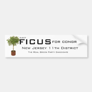 FICUS, für Kongreß Autoaufkleber