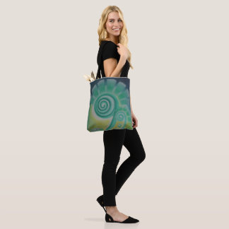 Fiddle-Farn-Energie-Pastell-Kunst-Schulter-Tasche