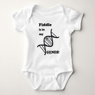 Fiddle ist in meinen Genen! Baby Strampler