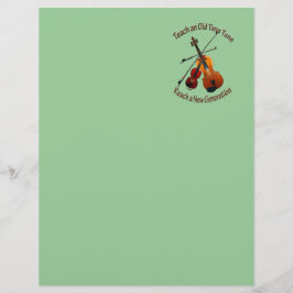 Fiddle Letterhead - Lehre Altzeit