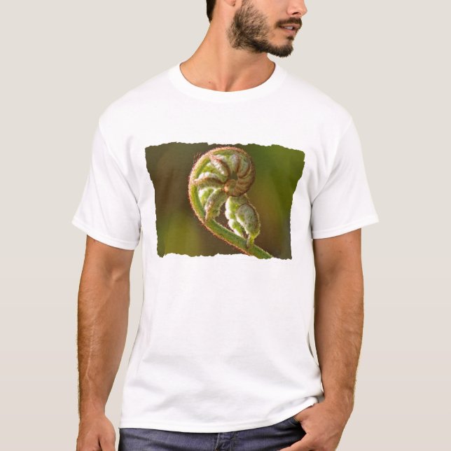 Fiddlehead-Farn T-Shirt (Vorderseite)