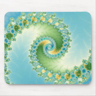 Fiddlehead - Fraktal Art Mousepad