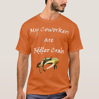 Fiddler Crab Coworker heller Text Classic TShirt