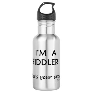 Fiddler Entschuldigung Edelstahlflasche