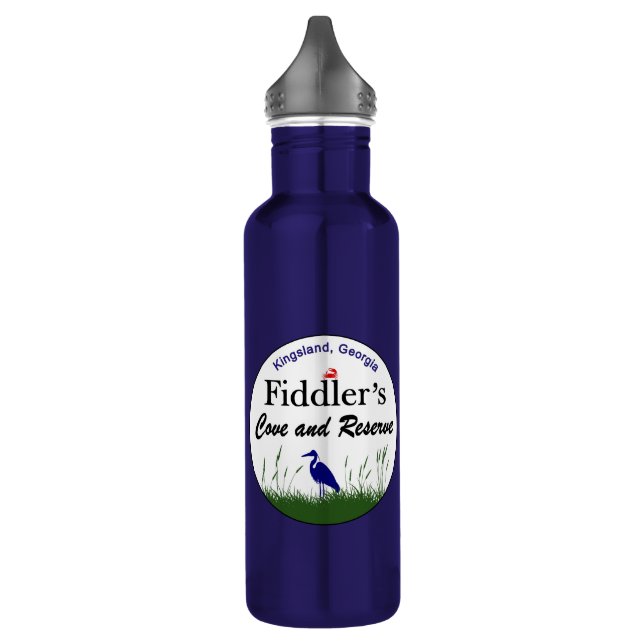 Fiddler-Wasserflasche (Farbe auswählen) Edelstahlflasche (Links)
