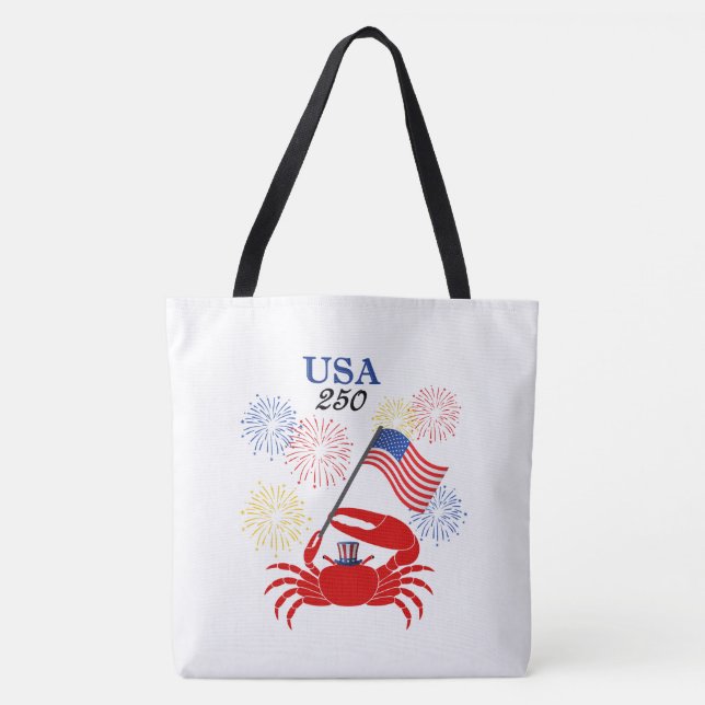 Fiddler's Fourth Tote Bag (select a style & size) (Vorderseite)