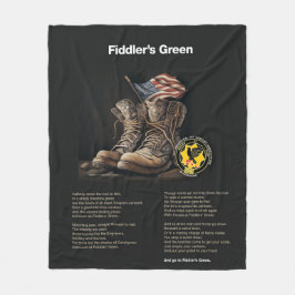 Fiddlers Green Fleece Blanket