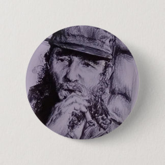 Fidel Castro Button