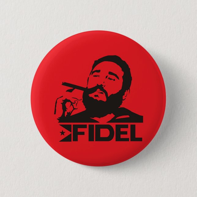 Fidel Castro Button (Vorderseite)