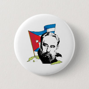 Fidel Castro Button