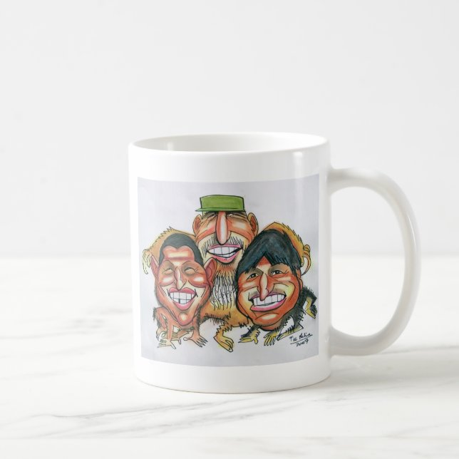 Fidel Castro, Hugo Chavez, evo Moral Tasse (Rechts)