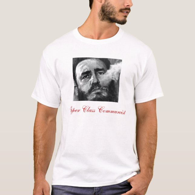 Fidel Castro, Klassen-Kommunist T-Shirt (Vorderseite)
