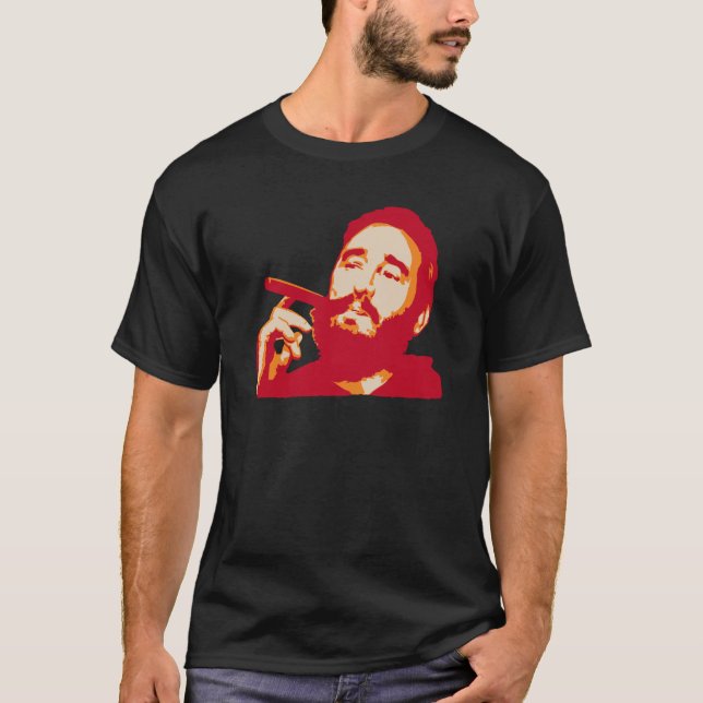 Fidel Castro Kuba T-Shirt (Vorderseite)