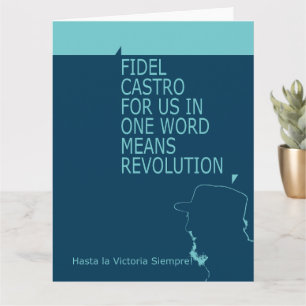 Fidel Castro, Presidenz, Revolution, Kuba, Havanna Karte