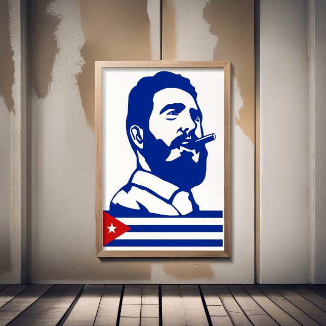 Fidel Castro, Presidenz, Revolution, Kuba, Havanna Poster (Von Creator hochgeladen)