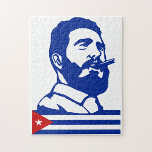 Fidel Castro, Presidenz, Revolution, Kuba, Havanna Puzzle