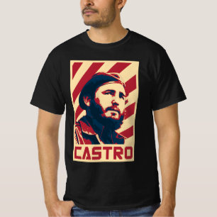 " Fidel Castro Retro Propaganda" T-Shirt