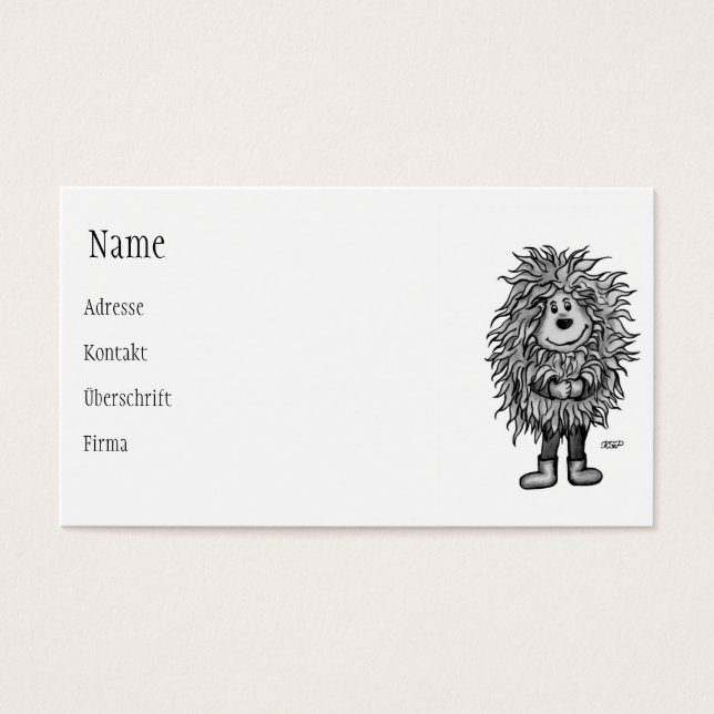 Fidel der kleine Wald Goblin (Vorderseite)