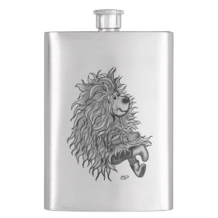 Fidel der kleine Wald Goblin Flachmann