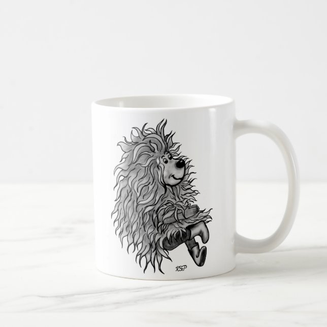 Fidel der kleine Wald Goblin Kaffeetasse (Rechts)