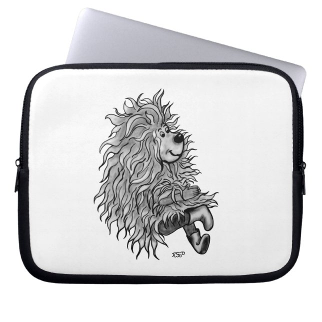 Fidel der kleine Wald Goblin Laptopschutzhülle (Vorderseite)