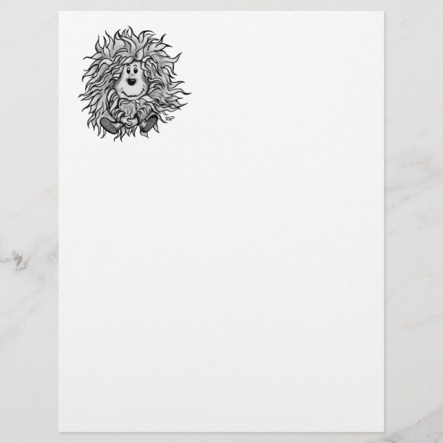 Fidel der kleine Wald Goblin Letterhead Briefbogen (Vorderseite)