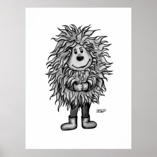 Fidel der kleine Wald Goblin Poster