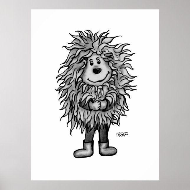 Fidel der kleine Wald Goblin Poster (Vorne)