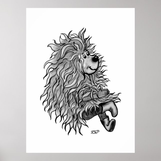 Fidel der kleine Wald Goblin Poster (Vorne)