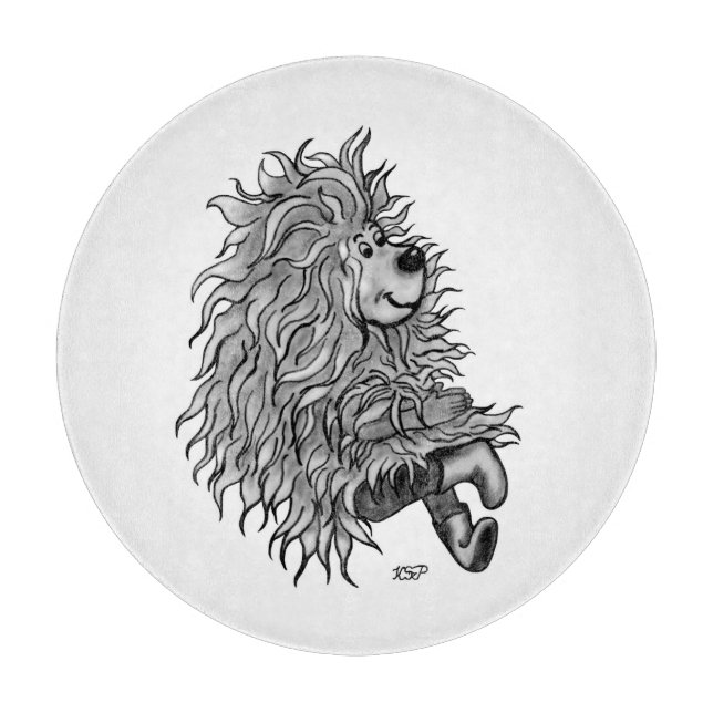 Fidel der kleine Wald Goblin Schneidebrett (Vorderseite)