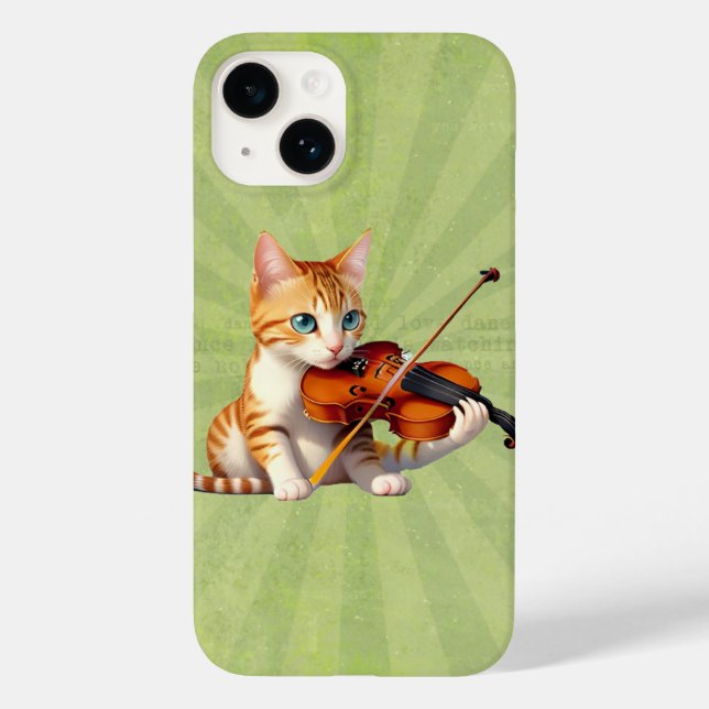 Fidel Kitty Case-Mate iPhone Hülle (Rückseite)