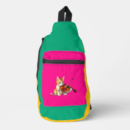 Fidel Kitty Crossbody Bag