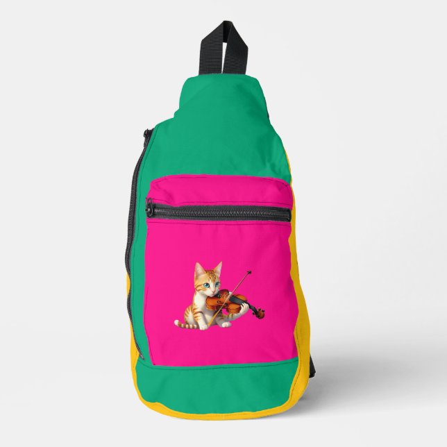 Fidel Kitty Crossbody Bag (Vorderseite)
