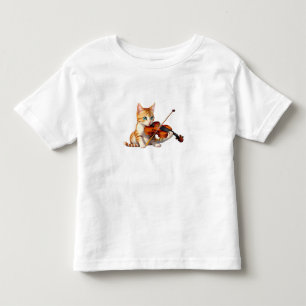 Fidel Kitty Kleinkind T-shirt