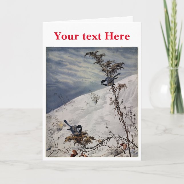 Fidelia Bridges Dankeskarte (Vorderseite)